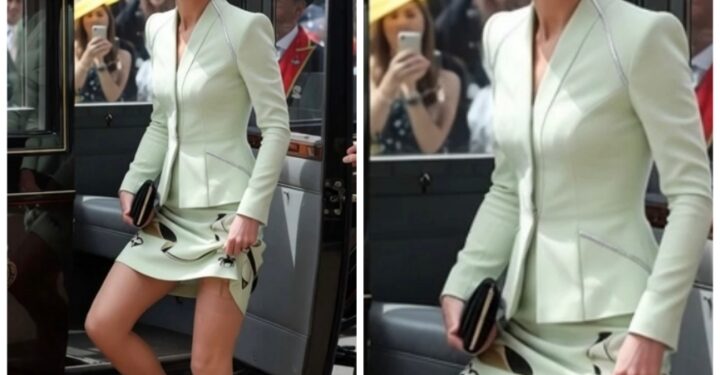 Princess Catherine’s Soft Green Fashion Moment: A Refreshing Display of Timeless Style