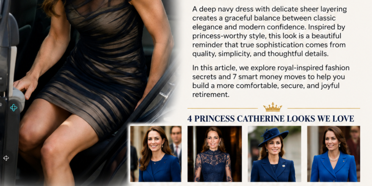 Royal-Inspired Navy Elegance: Why Timeless Style Still Feels So Special After 50