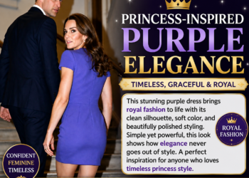 Purple Royal Elegance: Why This Princess-Inspired Look Feels So Timeless