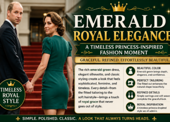 Emerald Royal Elegance: Why Green Princess-Inspired Style Feels Timeless After 50