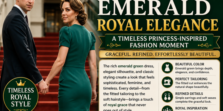 Emerald Royal Elegance: Why Green Princess-Inspired Style Feels Timeless After 50