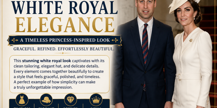White Royal Elegance: Why Princess-Inspired Style Still Feels Timeless After 50