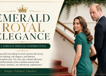 Emerald Royal Elegance: Why Princess Catherine’s Green Style Feels Timeless After 50