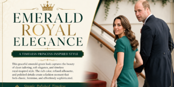 Emerald Royal Elegance: Why Princess Catherine’s Green Style Feels Timeless After 50