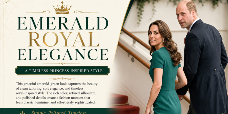 Emerald Royal Elegance: Why Princess Catherine’s Green Style Feels Timeless After 50