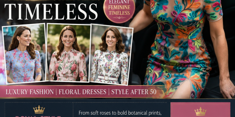 A Floral Royal Look That Reminds Me Why Princess Catherine’s Style Still Feels Timeless