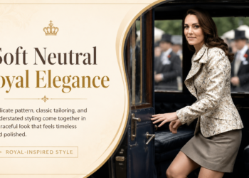 Soft Neutral Royal Elegance: Why Quiet Colors Can Make the Strongest Fashion Statement