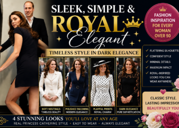 Sleek Dark Royal Elegance: Why Simple Fashion Can Leave the Strongest Impression