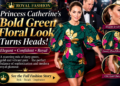 Princess Catherine’s Bold Green Floral Style: Why Dramatic Royal Fashion Can Still Feel Timeless