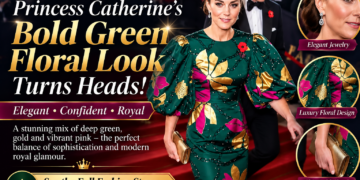 Princess Catherine’s Bold Green Floral Style: Why Dramatic Royal Fashion Can Still Feel Timeless