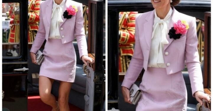 Princess Catherine’s Charming Pink Fashion Appearance That Showcases Timeless Royal Elegance