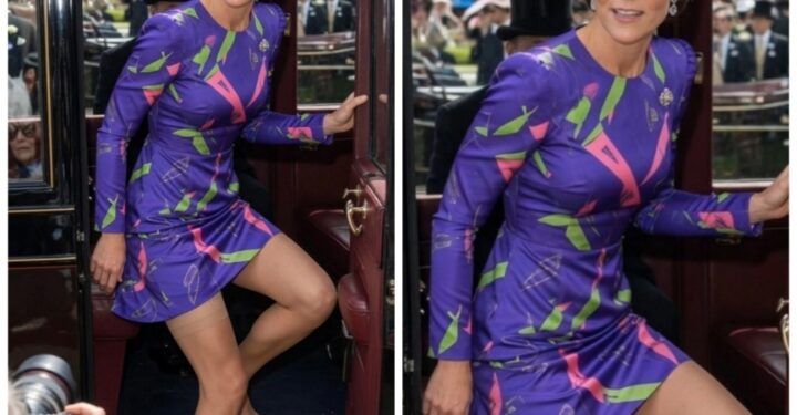 Princess Catherine’s Vibrant Purple Fashion Appearance That Brought Royal Elegance to Life