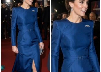 Princess Catherine’s Stunning Sapphire Blue Fashion Moment That Showcased Timeless Royal Elegance