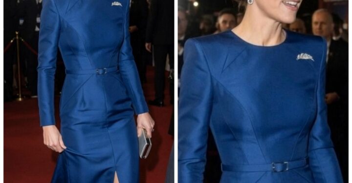 Princess Catherine’s Stunning Sapphire Blue Fashion Moment That Showcased Timeless Royal Elegance