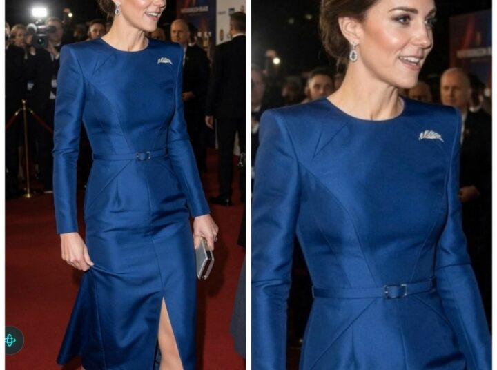 Princess Catherine’s Stunning Sapphire Blue Fashion Moment That Showcased Timeless Royal Elegance