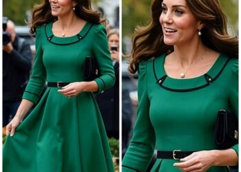 Princess Catherine’s Timeless Green Dress Moment That Still Inspires Luxury Fashion Lovers