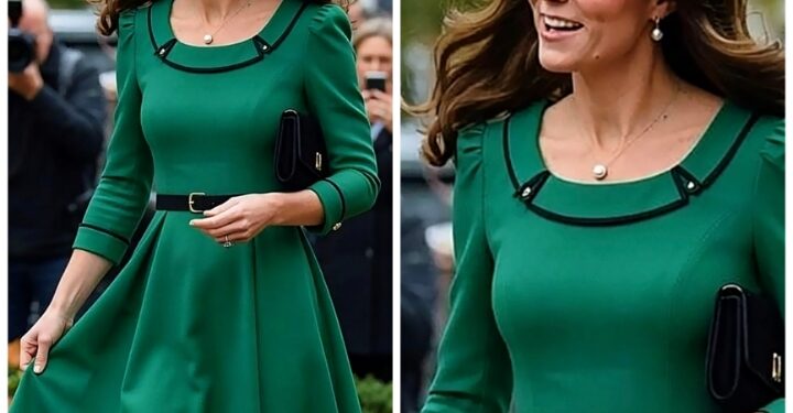 Princess Catherine’s Timeless Green Dress Moment That Still Inspires Luxury Fashion Lovers