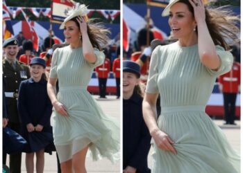 Princess Catherine’s Graceful Windy-Day Fashion Moment That Captivated Royal Style Admirers