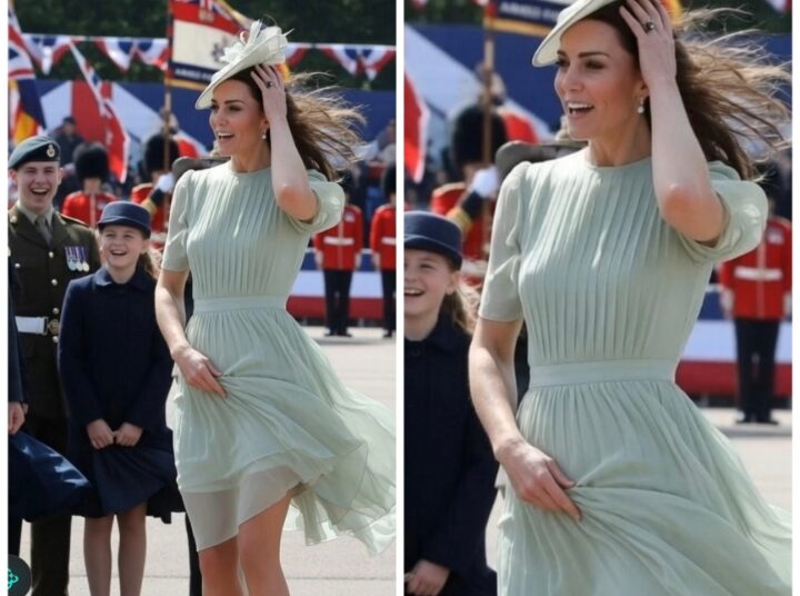 Princess Catherine’s Graceful Windy-Day Fashion Moment That Captivated Royal Style Admirers