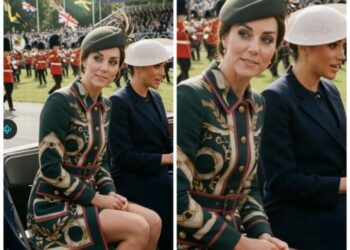Princess Catherine’s Elegant Parade Appearance Sparks Another Luxury Fashion Conversation