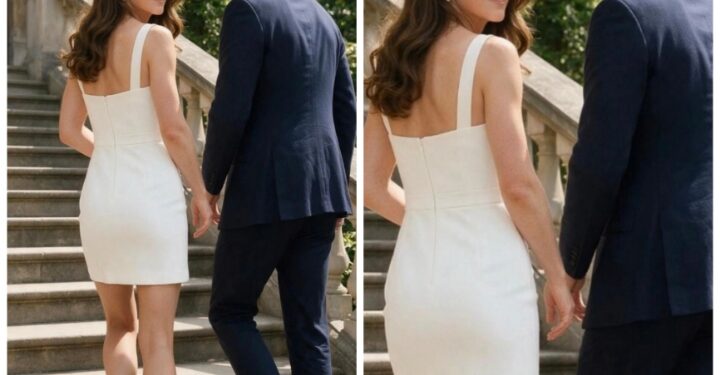 Princess Catherine’s Elegant White Dress Has a Timeless Royal Charm