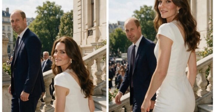 Princess Catherine’s White Dress Look and the Timeless Charm of Luxury Fashion