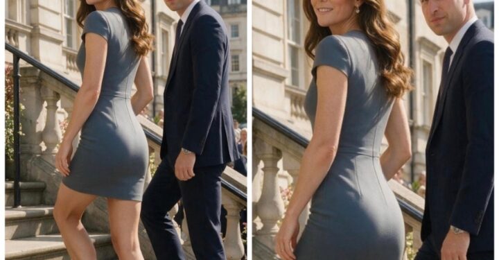Princess Catherine’s Soft Charcoal Look and the Understated Beauty of Luxury Fashion
