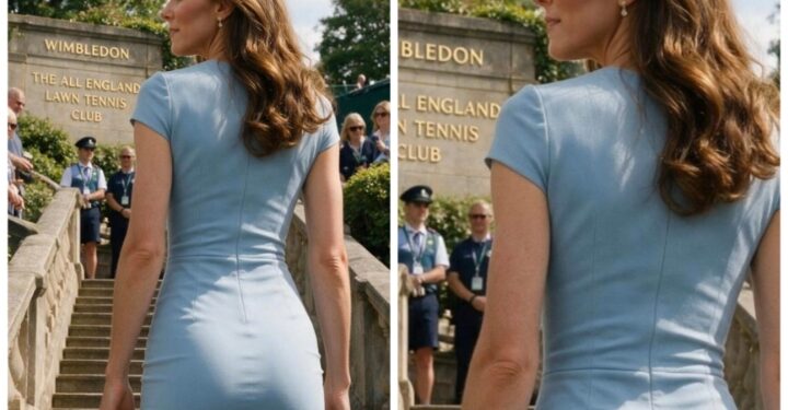 A Sky-Blue Wimbledon Look That Makes Royal Luxury Fashion Feel Surprisingly Modern